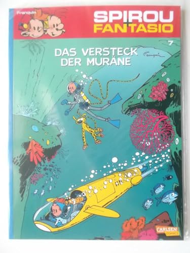 Spirou und Fantasio 7: Das Versteck der Muräne: Spannende Abenteuer für Mädchen und Jungen ab 8 (7) von Carlsen Verlag GmbH